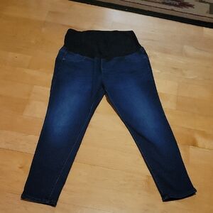 Isabel Maternity Skinny Blue Jeans 14/32R